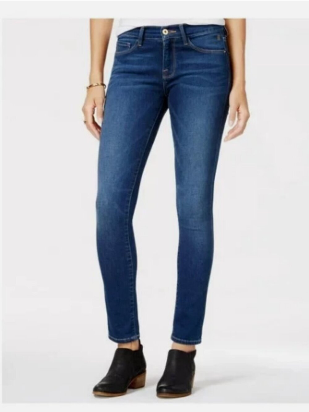 TOMMY HILFIGER Womens Skinny Jeans, BLUE, 6
